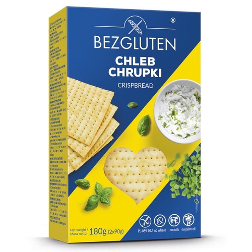 Chleb chrupki bezglutenowy Bezgluten 180 g
