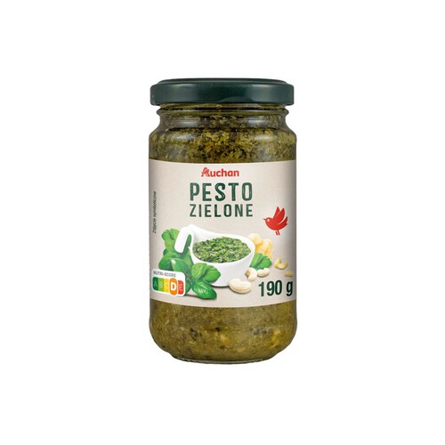 Sos pesto zielony Auchan 190 g