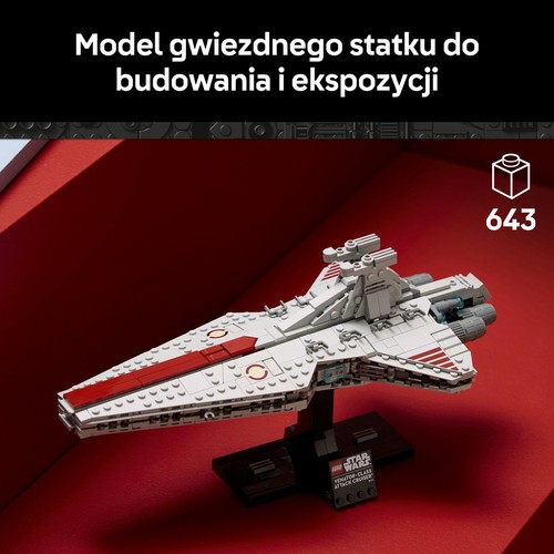 Star Wars™ Krążownik szturmowy typu Venator 75441 LEGO 1 sztuka