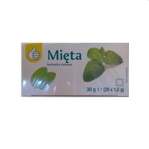 Mieta herbatka ziolowa   Auchan 20 torebek