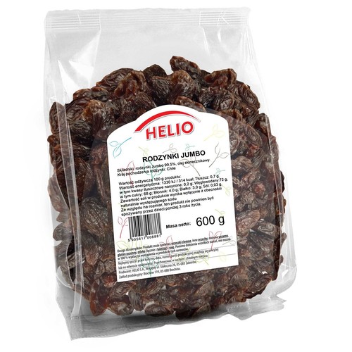 Rodzynki Jumbo   Helio 600 g