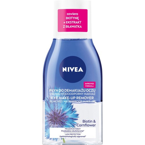 Dwufazowy płyn do demakijażu oczu NIVEA 125 ml