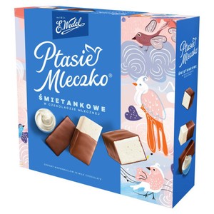 Ptasie Mleczko śmietankowe E.Wedel 340 g