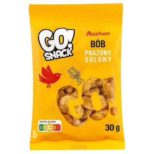 Bób prażony solony Auchan 30 g
