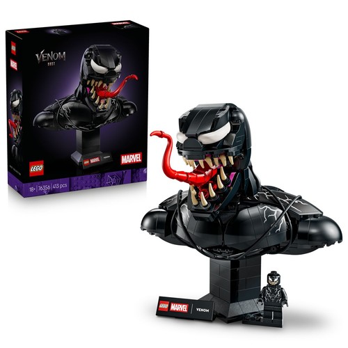 Marvel Popiersie Venoma 76356 LEGO 1 sztuka