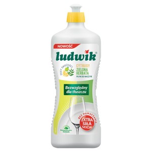 Płyn do mycia naczyń cytrusy z zieloną herbatą Ludwik 900 g