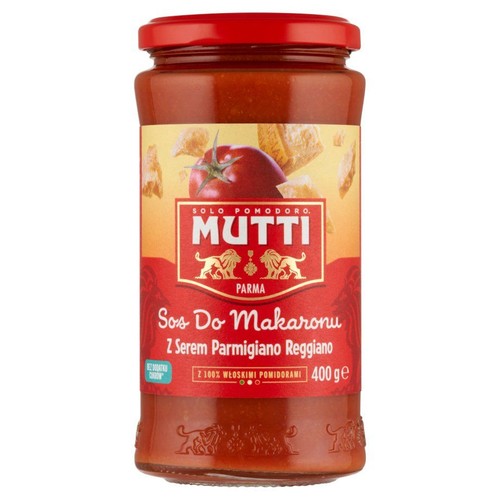 Sos pomidorowy z serem Parmigiano Reggiano Mutti 400 g