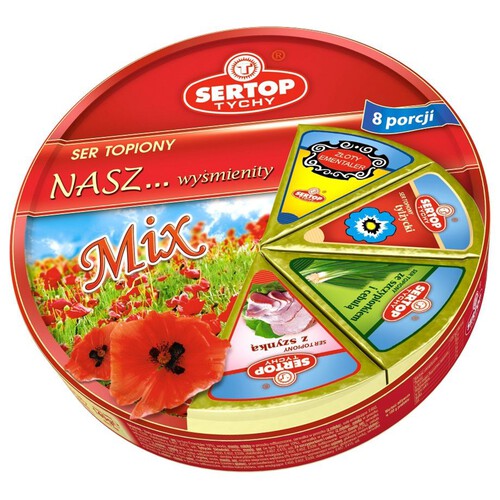 Ser topiony Nasz….ulubiony mix Sertop 140 g