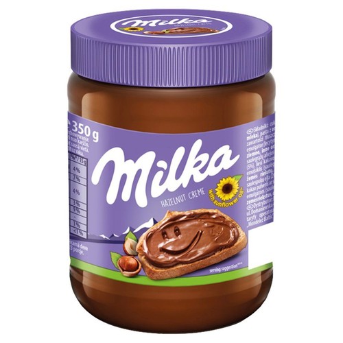 Krem z orzechami laskowymi Milka 350 g