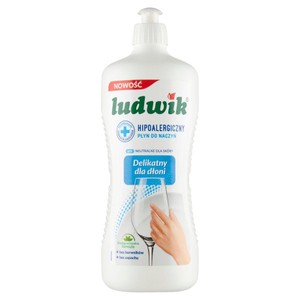Płyn do mycia naczyń hipoalergiczny Ludwik 900 g