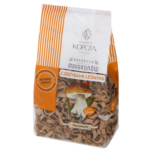 Makaron z grzybami leśnymi Makarony Kopcza 400 g