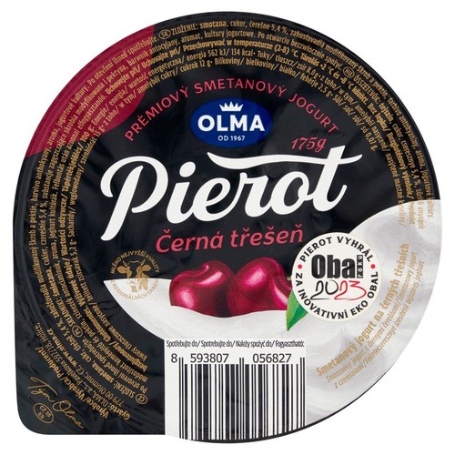 Pierot jogurt śmietankowy z czereśniami Olma 175 g