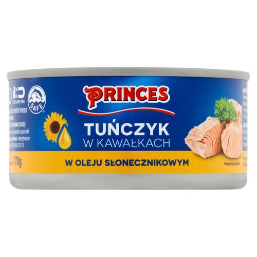 Tuńczyk w kawałkach w oleju słonecznikowym Princes 170 g