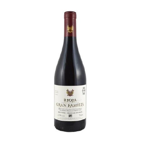 Wino czerwone wytrawne Rioja Gran Familia 750 ml