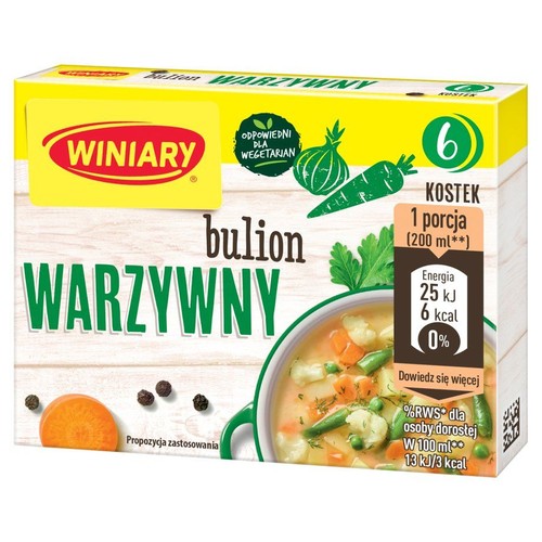 Bulion warzywny kostka Winiary 60 g