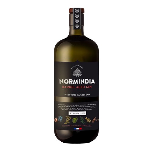 Gin Barrel Aged alk. 44,1% obj. Normindia  700 ml