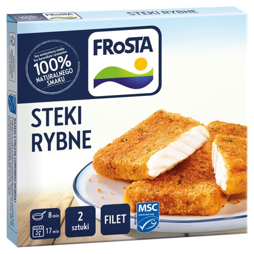 Filety z mintaja w panierce z ziołami FRoSTA 250 g