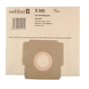 Worek od odkurzacza Z321 Webber+ 1 sztuka