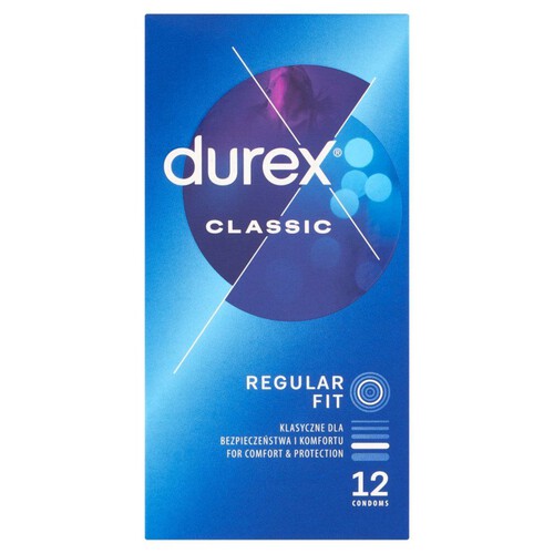 Prezerwatywy classic Durex 12 sztuk