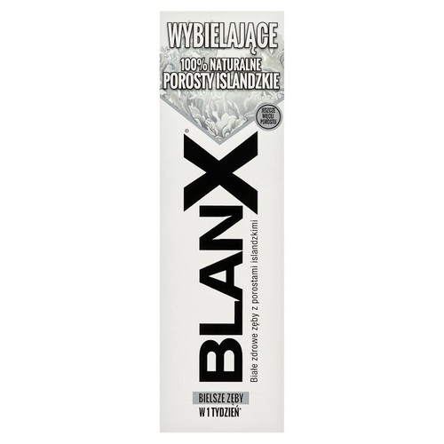 Pasta do zębów Wybielające porosty islandzkie BlanX 75 ml