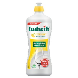 Płyn do mycia naczyń cytrynowy Ludwik 900 g