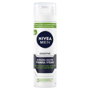 Men pianka do golenia łagodna NIVEA MEN 200 ml