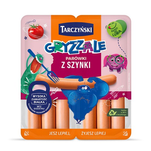 Parówki z szynki Gryzzale Tarczyński 200 g