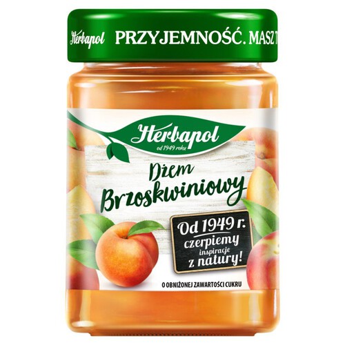 Dżem brzoskwiniowy Herbapol 280 g