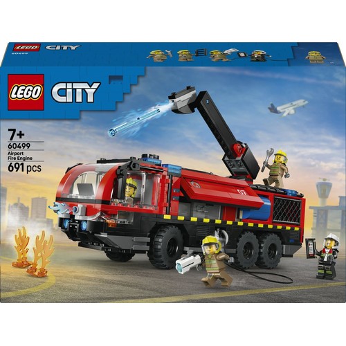 City Lotniskowy wóz strażacki 60499, zestaw konstrukcyjny z ciężarówką LEGO 1 sztuka