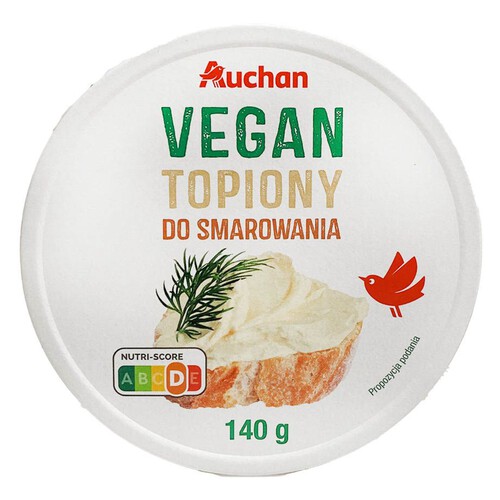 Vegan topiony do smarowania Auchan 140 g