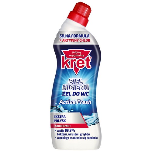 Żel do WC Active Fresh  Kret 750 ml