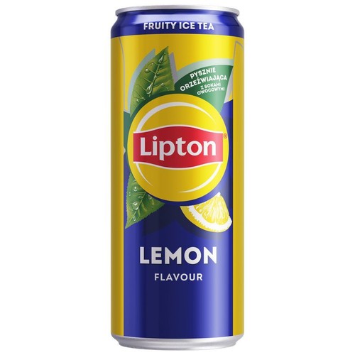 Niegazowany napój owocowo-herbaciany o smaku cytrynowym  Lipton 330 ml