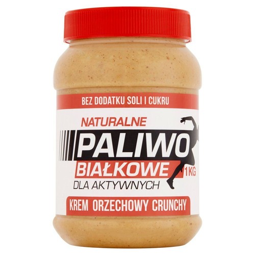 Krem z orzeszków ziemnych crunchy NaturaVena 1 kg