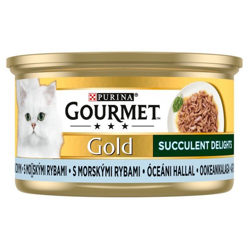 Karma mokra dla kotów z rybami oceanicznymi Gourmet 85 g