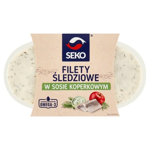 Filety śledziowe w sosie koperkowym Seko 250 g