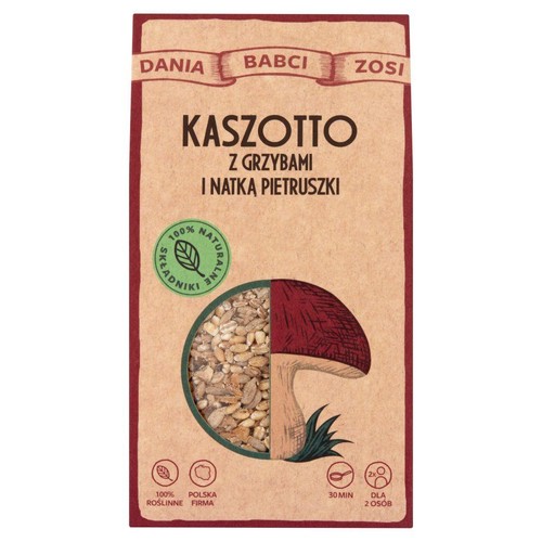 Kaszotto z grzybami i natką pietruszki Dania Babci Zosi 200 g