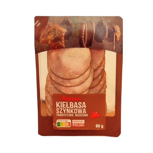 Szynkowa tradycyjnie wędzona Auchan 80 g