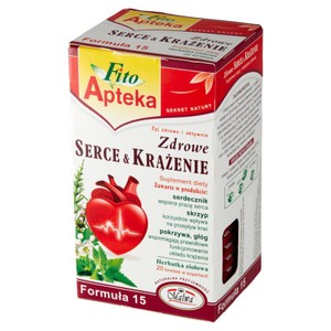 Serce i Krążenie herbata ziołowa z serdecznikiem Fito Apteka 20 torebek