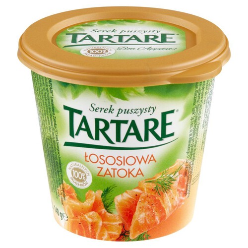 Serek puszysty Łososiowa Zatoka Tartare 140 g