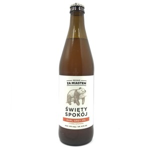 Święty Spokój Earl Grey IPA z trawą cytrynową Browar za Miastem 500 ml