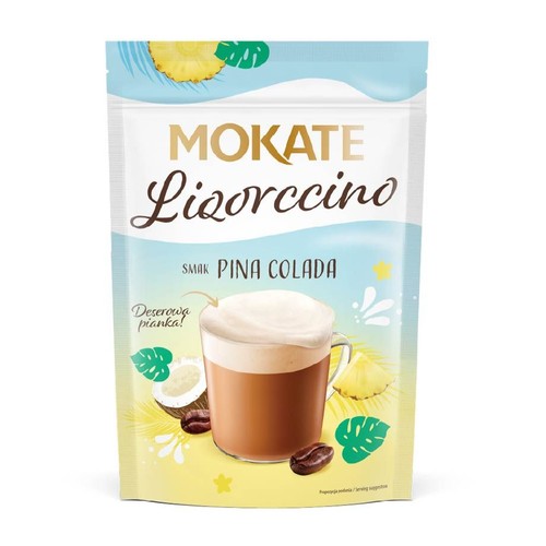 Liqorccino o smaku Pina Colada Mokate 140 g