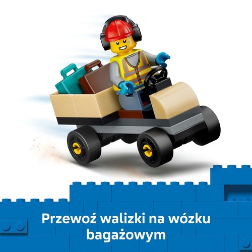 City Samolot pasażerski 60492, zestaw konstrukcyjny LEGO 1 sztuka
