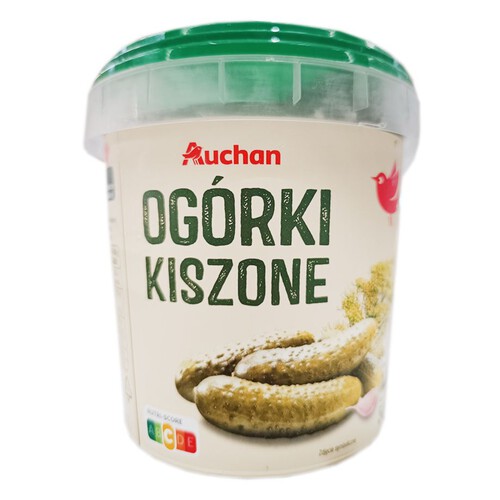 Ogórki kiszone Auchan 500 g