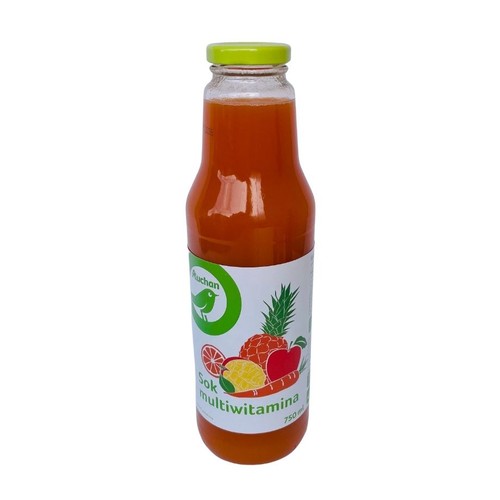Sok multiwitamina  Auchan 750 ml