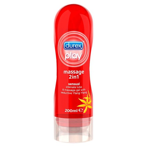 Play 2w1 nawilżający żel intymny i do masażu Durex 200 ml