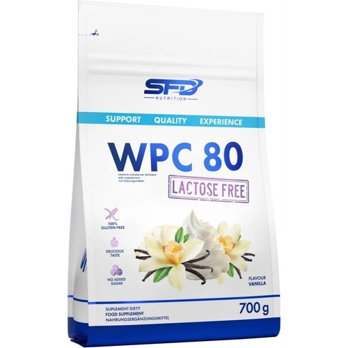 Odżywka białkowa WPC 80 Lactose Free wanilia Sfd 700 g