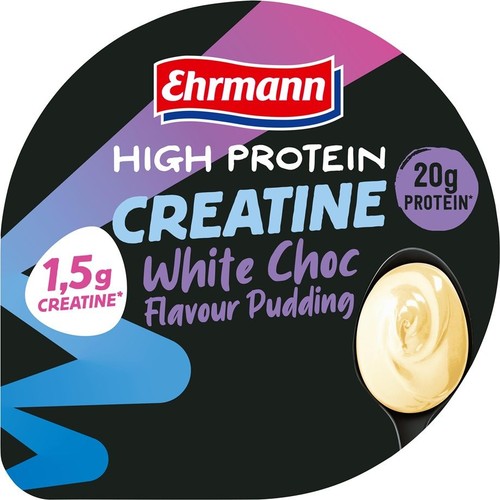 High Protein Deser mleczny o smaku białej czekolady z dodatkiem kreatyny Ehrmann 230 g