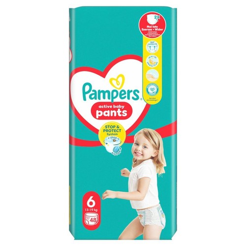 Pieluchomajtki 6 15+ kg Pampers 48 sztuk