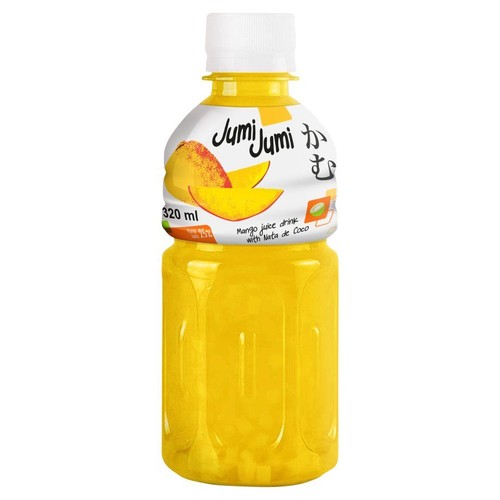 Napój mango z kawalkami galaretki kokosowej nata de coco Jumi Jumi 320 ml