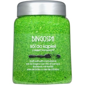 Sól do kąpieli z olejem konopnym BINGOSPA 850 g